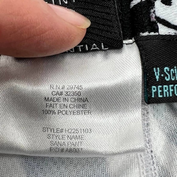 Volcom Performance Dry Base Layer Bottoms Tye Die Spellout Waistband Women's S/P - Picture 5 of 9